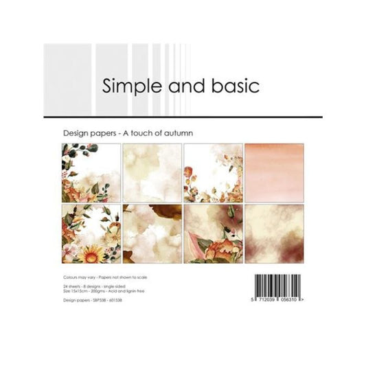 Simple and Basic Design Papers "A touch of autumn" SBP538