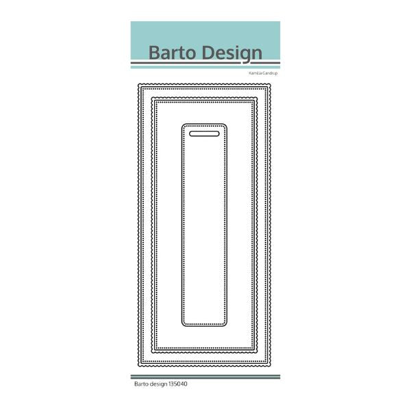 Barto Design Dies "Scalloped Slimcard"