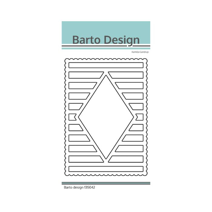 Barto Design Dies "A6 Background - Diamond"