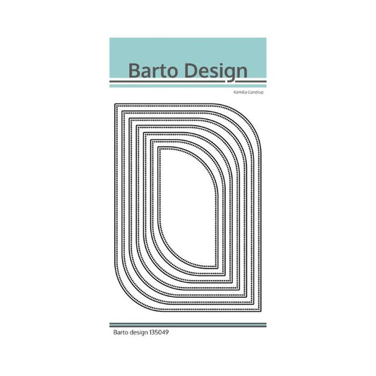 Barto Design Dies "Nested Wonky Edge"