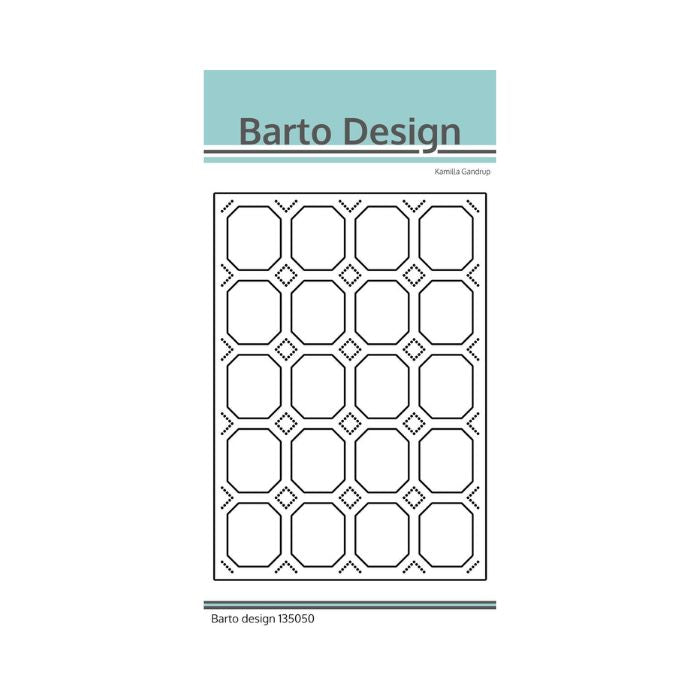 Barto Design Dies "A6 Background - Stripes"