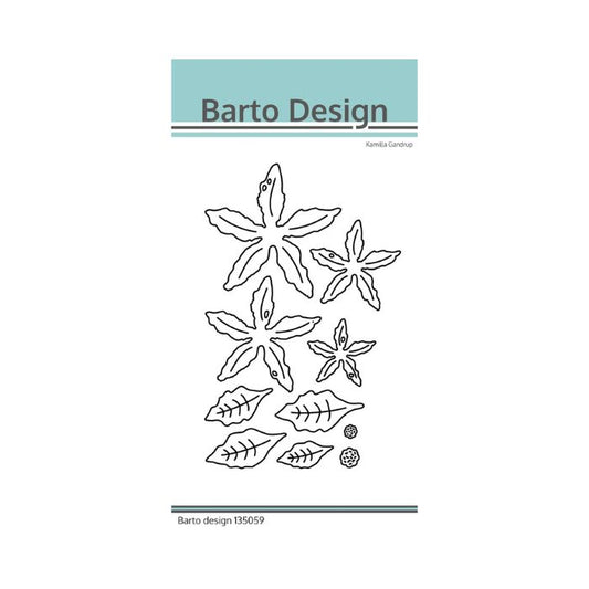 Barto Design Dies "Poinsettia"