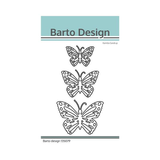 Barto Design Dies "Detailed Butterfly"