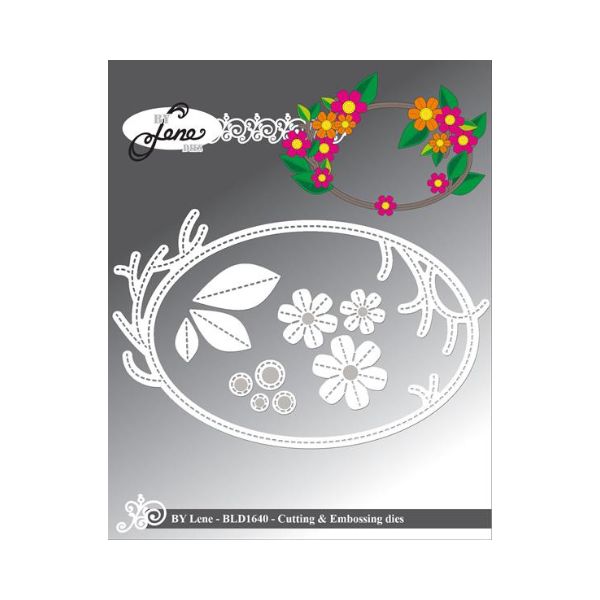 By Lene Dies "Flower Wreath" BLD1640