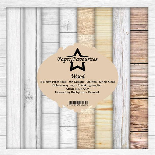 Paper Favourites Paper Pack "Wood" PF209