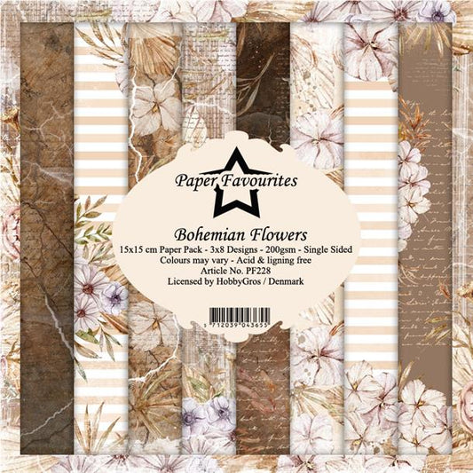 Paper Favourites Paper Pack "Bohemian Flowers" PF228