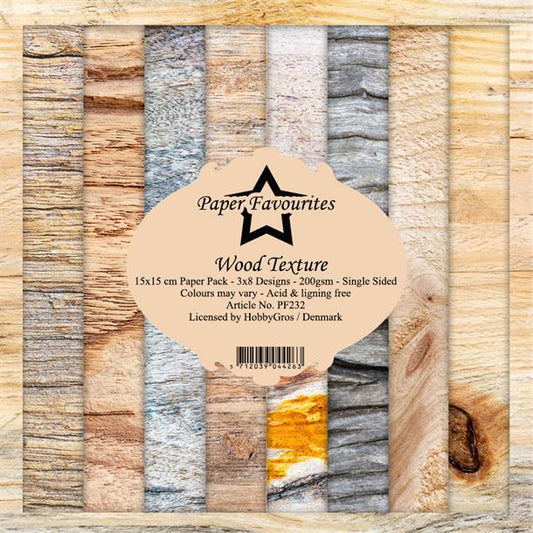 Paper Favourites Paper Pack "Wood Texture" PF232