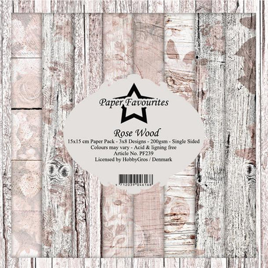 Paper Favourites Paper Pack "Rose Wood" PF239