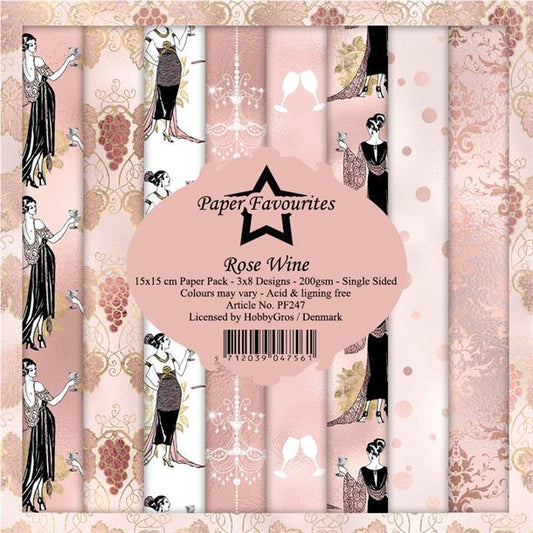 Paper Favourites Paper Pack "Rose Wine" PF247