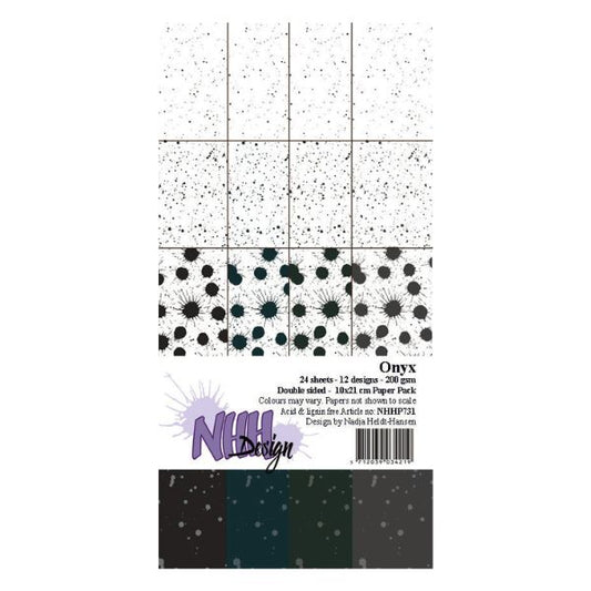 NHH Paperpad 10x21cm "Onyx" NHHP731