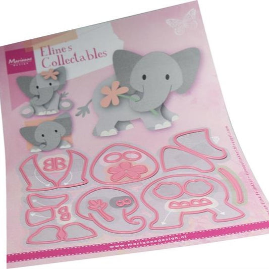 Marianne Design dies "Eline's Baby Elephant" COL1521