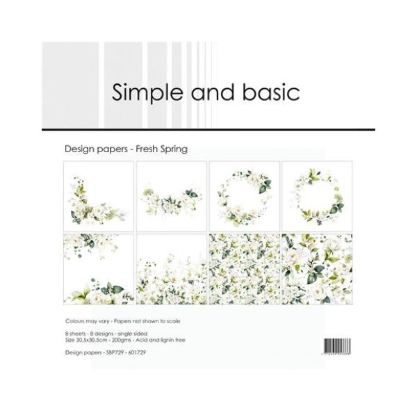 Simple and Basic Design Papers "Fresh Spring"