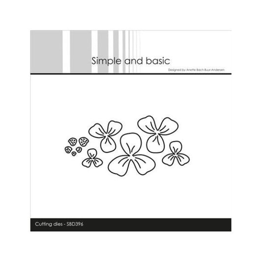 Simple and Basic die "Flowers" SBD396