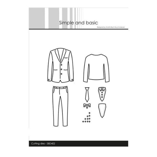 Simple and Basic die "Jacket & Trousers" SBD402