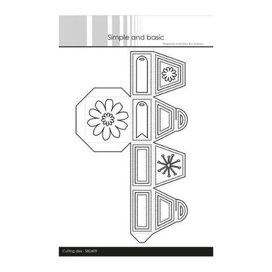 Simple and Basic die "Square Flowerbox" SBD409