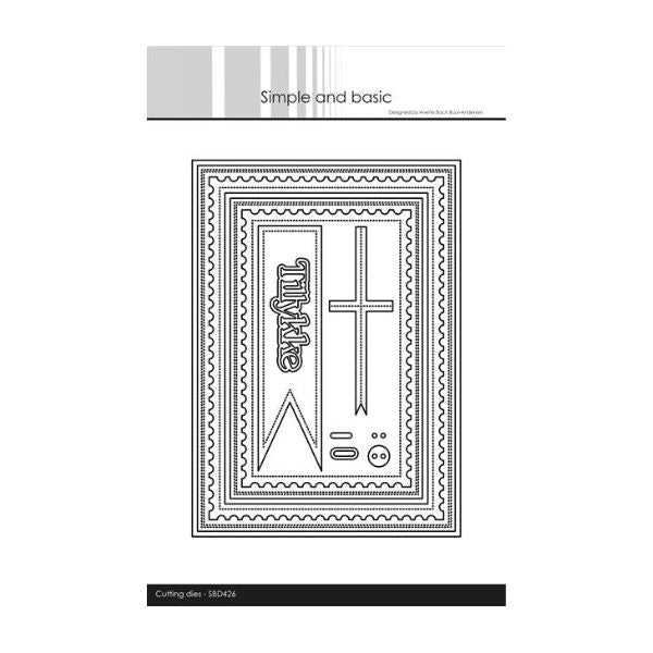 Simple and Basic die "Base frames - 12,7x17,8cm" SBD426