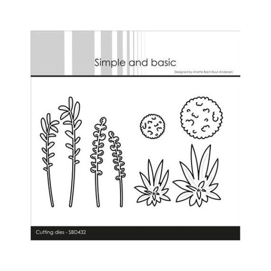 Simple and Basic die "Plants and sterms" SBD432