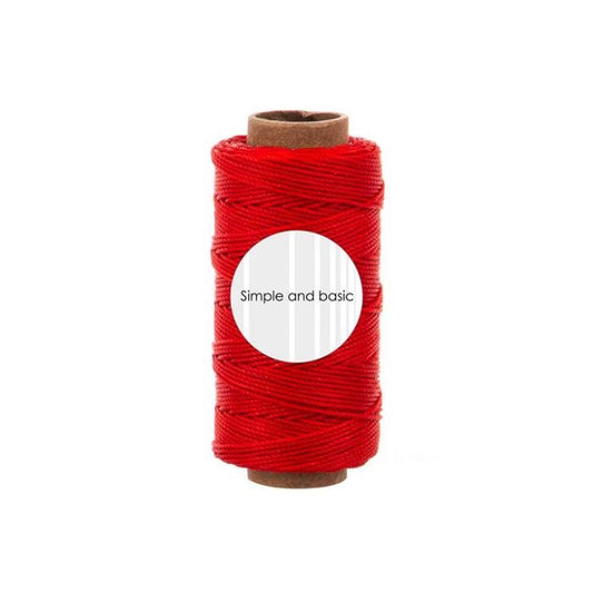 Simple and basic Polyester Thread "Bright red" SBA708