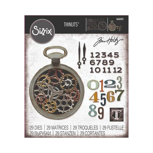 Sizzix/Tim Holtz Thinlits Die "Vault - Watch Gears"