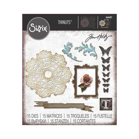 Sizzix/Tim Holtz Thinlits Die "Vault - Boutique"