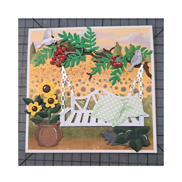 By Lene Dies "Garden Bench" BLD1680