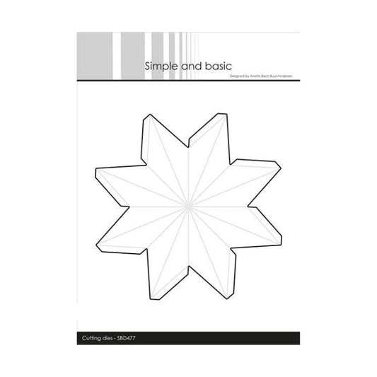 Simple and Basic die "Star ornament - Large" SBD477