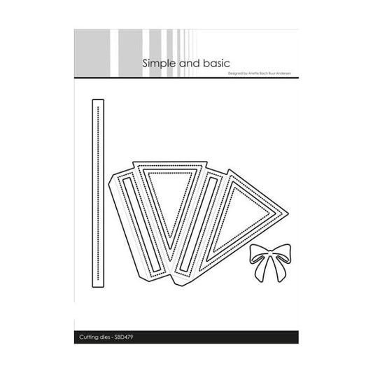 Simple and Basic die "Triangle cone" SBD479