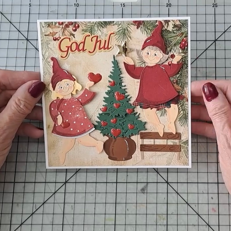 By Lene Paperpad 30x30 "Soft Christmas" BLP354