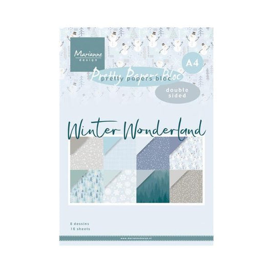 Marianne Design Paperpad "Winter Wonderland" PK9181