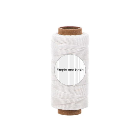 Simple and basic Polyester Thread "Soft white" SBA702