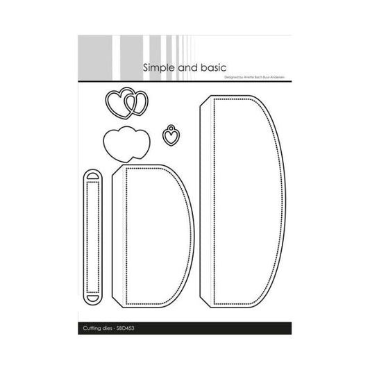 Simple and Basic die "Gatefold - A6 & 10x10cm" SBD453