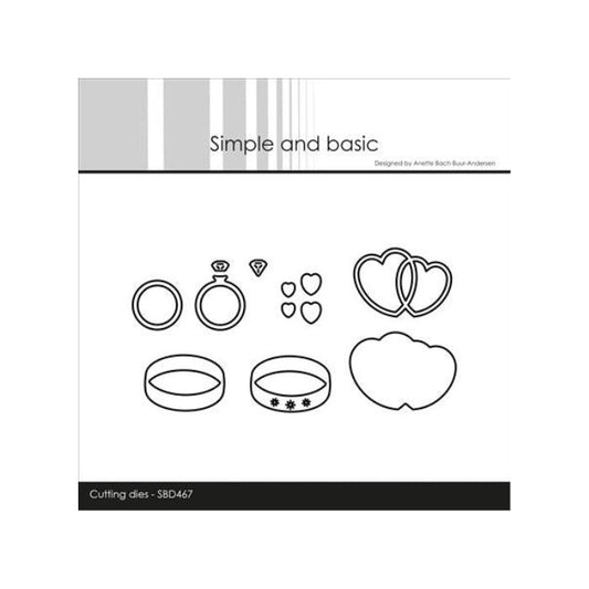 Simple and Basic die "Wedding accessories" SBD467