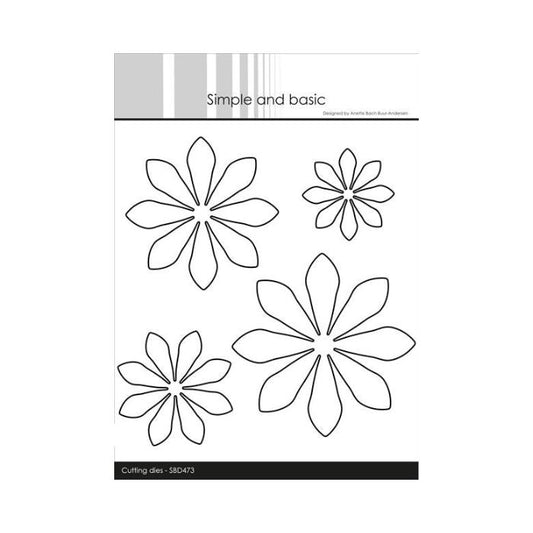 Simple and Basic die "3D Flowers" SBD473