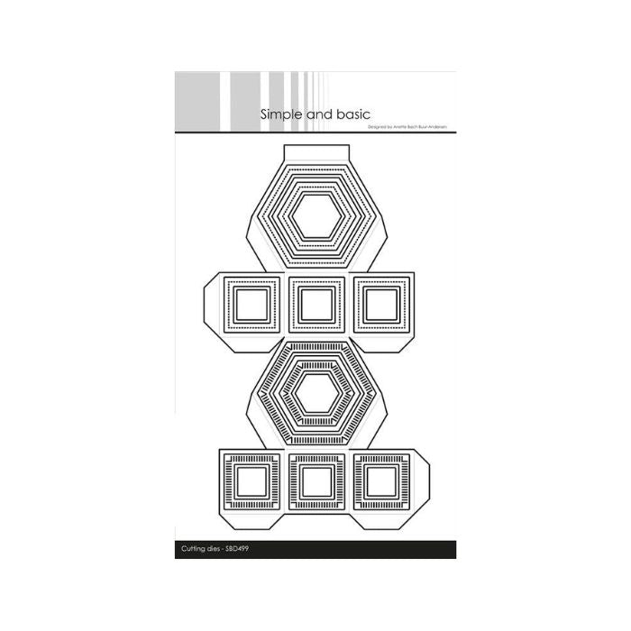 Simple and Basic die "Hexagon box" SBD499