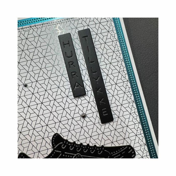 Simple and Basic Design Papers "Black Geometric" SBP743