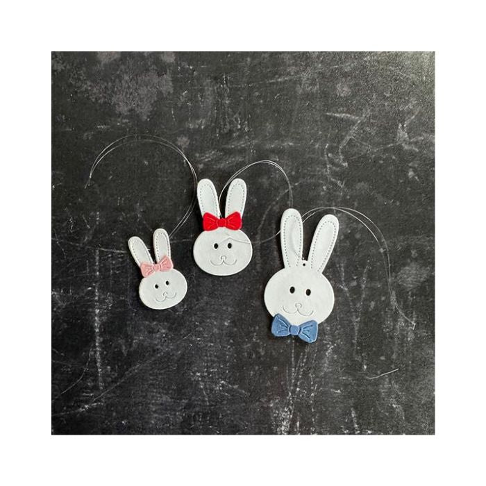 Simple and Basic die "Cute rabbits" SBD522