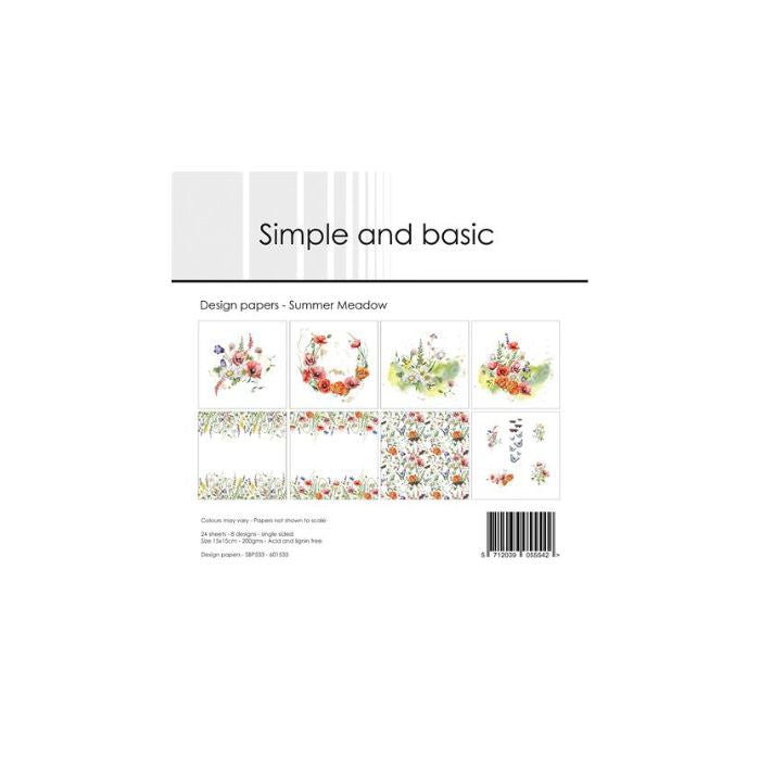 Simple and Basic Design Papers "Summer Headow" SBP533