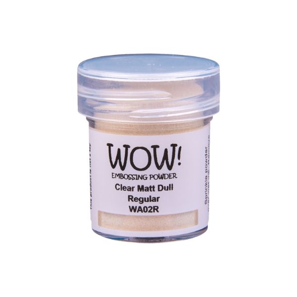 WOW! Embossing Powder "Clears - Clear Matt Dull - Regular" WA02R