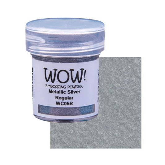 WOW! Embossing Powder "Metallics - Silver - Regular" WC05R