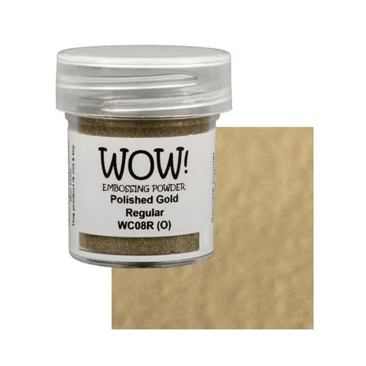 WOW! Embossing Powder "Metallics - Polished Gold - Regular" WC08R