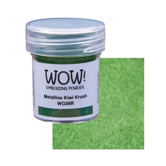 WOW! Embossing Powder "Metallines - Kiwi Krush Metalline - Regular" WG08R