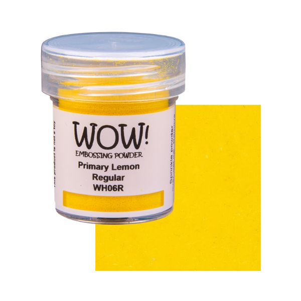 WOW! Embossing Powder "Primaries - Primary Lemon - Regular" WH06R