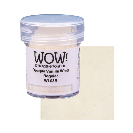 WOW! Embossing Powder "Opaque Whites - Vanilla White - Regular" WL03R