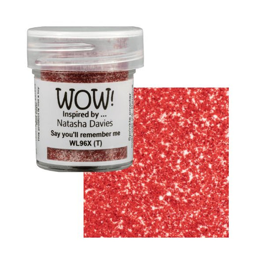 WOW! Embossing Powder "Colour Blends - Say you'll remember me" WL96X