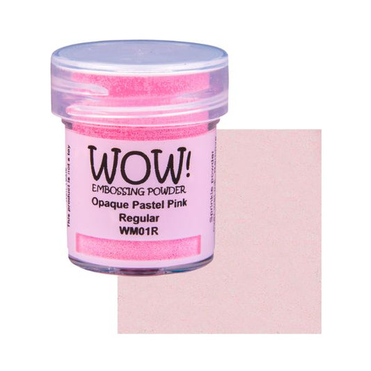 WOW! Embossing Powder "Opaque Pastel Colours - Pastel Pink - Regular" WM01R