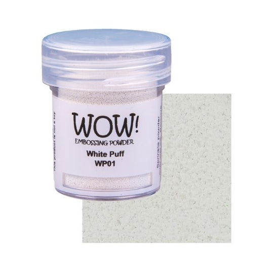 WOW! Embossing Powder "Puff Colours - White Puff" WP01