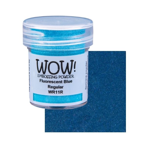 WOW! Embossing Powder "Fluorescent Colours - Blue - Regular" WR11R