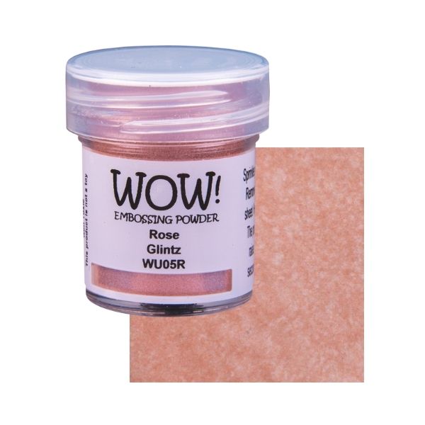 WOW! Embossing Powder "Glintz - Rose Glintz - Regular" WU05R